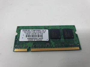 TOSHIBA Satellite L300-1AP RAM Memory 512MB DDR2-667 PC2 GU33512AJUIN612E - Picture 1 of 7