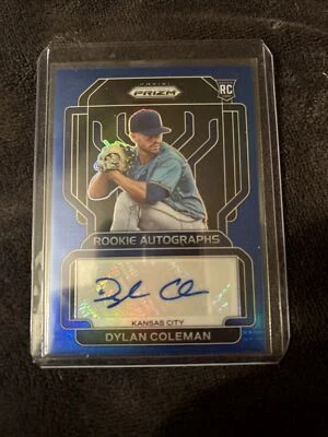 2022 Panini Prizm Blue /149 Dylan Coleman #RA-DC Rookie Auto RC - Image 1 of 2