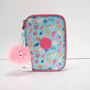 Estuche para 100 bolígrafos Kipling accesorio para lápices AC7252 poliéster concha marina brillante multi 54 - Imagen 1 de 9