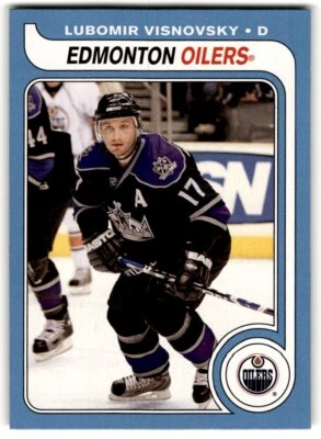 2008-09 O-Pee-Chee '79-80 Retro Lubomir Visnovsky #288 Edmonton Oilers - Image 1 of 2