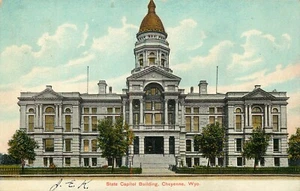 AK State Capitol Gebäude Cheyenne Wyoming Made in Germany - Bild 1 von 2