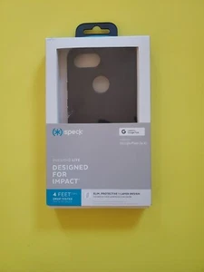 Speck - Custodia Presidio Lite per Google Pixel 3a XL - Nero. - Foto 1 di 4