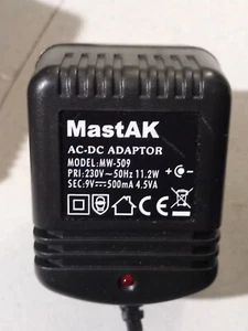 mastak ac dc adaptor 9v - Bild 1 von 1