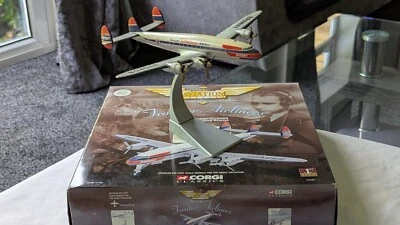 Corgi Aviation Braniff Int Airliners Lockheed Constellation 47505 1:144 - Image 1 of 4