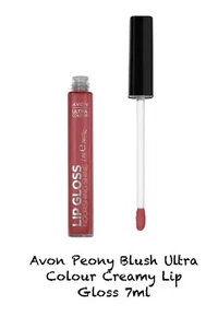 Avon Peony Blush Ultra Colour Creamy Lip Gloss 7ml - Picture 1 of 1