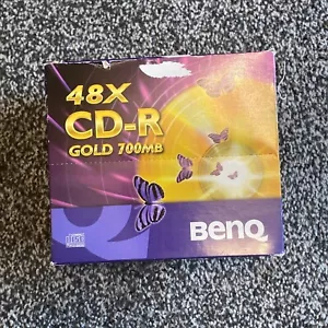 Benq 48 X Cd-R Gold 700mb 10 Pack - Picture 1 of 6