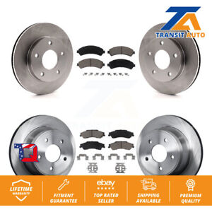 [Front+Rear] Brake Rotor And Ceramic Pad Kit For 1997 Chevrolet Blazer GMC Jimmy