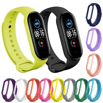 For Xiaomi Mi Band 5/6 Smart Wristband Fitness Bracelet Sport Watch Strap Soft • 1.48€