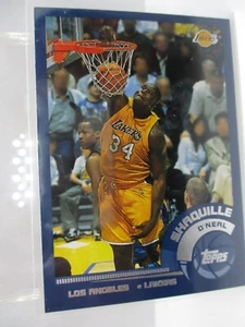 2002-03 Topps #1 Shaquille O'Neal LAKERS - Picture 1 of 2