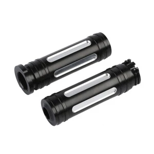 1" Handlebar Hand Grips Fit For Harley Touring Dyna Softail Sportster XL883 1200 - Bild 1 von 7