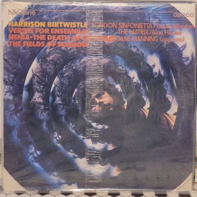 Harrison Birtwistle - Verse For Ensembles, Death Of Orpheus, Fields Of Sorrow LP Foto 1 de 2