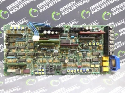 USED Toyoda Sanyo Denki BA075AF WT A22M Control Board Rev. B Bent Connector - Image 1 of 4