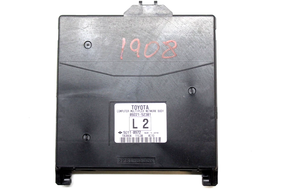 Toyota Prius C 2014 multiplex carrocería control 89221-52381 fabricante original 12 13 14 Foto 1 de 4