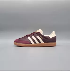 adidas Samba OG Maroon Gold (Womens) - ID0477 - NUEVO/EMBALAJE ORIGINAL - Imagen 1 de 5