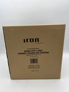 Boba Fett and Fennec Shand on Throne Deluxe 1/10 Scale Statue by Iron Studios - Bild 1 von 6