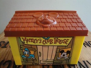 Vtg Disney Mickey's Club House Stacking Mickey and Donald Pieces Neon 80s Arco - Picture 1 of 12