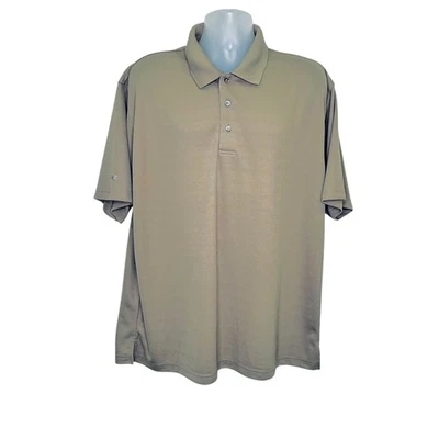 PING Collection Performance Dynamics Polo Golf Shirt Mushroom Brown XXL - Image 1 of 4