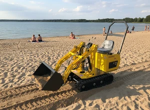Neuer polnischer Mini-Raupenlader MS-TL113 Radlader, 86 cm Breite - Brutto Preis - Bild 1 von 23