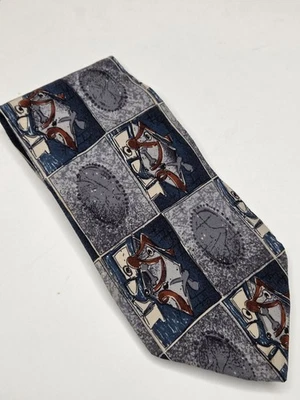 Corbata de seda Picasso MB1 hecha en EE. UU. 56 X 4  Foto 1 de 4