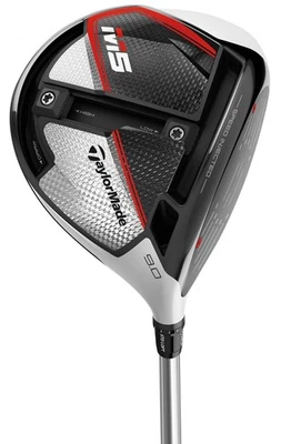 Left Handed TaylorMade M5 9* Driver X Stf Fujikura ATMOS Tour Spec Black 6 Value - Image 1 of 4
