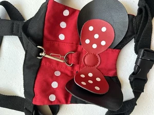 Minnie Mouse inspiriertes Hundegeschirr verstellbare Träger Größe Small/Med - Bild 1 von 5