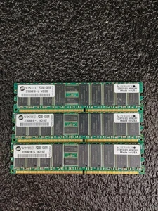 Wintec SuperMicro 3GB (3 x 1 GB) 3T955681B-L PC3200 ECC REG Server Ram - Picture 1 of 5