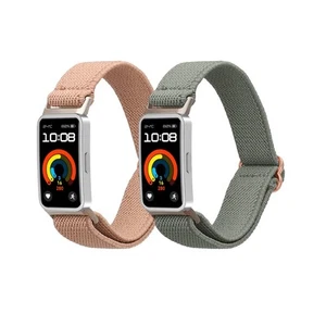 Cinturino per Huawei Band 10 9 8 in nylon con fibbia - Zdjęcie 1 z 8