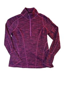 Zella Running Workout Pullover Jacke Gr. XL Lila Tromm Löcher Langarm Reißverschluss - Bild 1 von 9