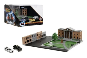 Jada Nanoscene Regreso al Futuro Hill Valley Courthouse Diorama -... - Imagen 1 de 7