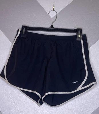 Nike Shorts Girls XL Black Tempo Running 848196-010 Drawstring - Image 1 of 4