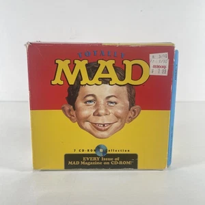 Vtg Totally MAD 7 CD-ROM Collection. All MAD Magazine issues 1952-1998 on CD - Picture 1 of 4