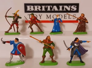 Vintage Britains Deetail 1971 Robin Hood & Merry Men & Figures - Picture 1 of 4
