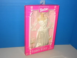 Barbie Fashion Avenue Brautkleid weiß mit Spitzenschleifen 1996 NEU in Box #15897 - Bild 1 von 12