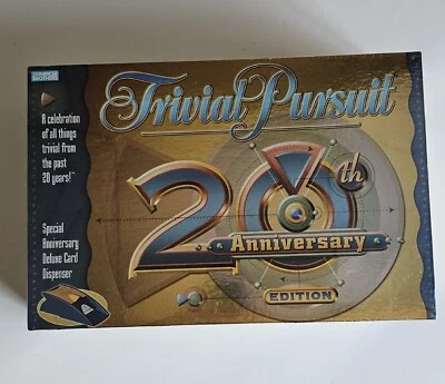 Trivial Pursuit 20th Anniversary Edition Family Board Trivia Game Sealed New - Image 1 of 2