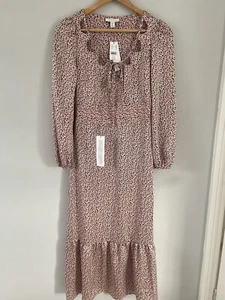 Topshop Pink Leopard Print Dress - Picture 1 of 3