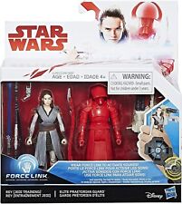 Figurines Star Wars Rey And Guard Praetorian D’ Elite Force Link Hasbro Disney