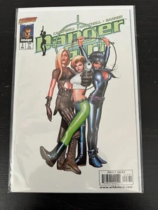 DANGER GIRL 1998 #3 ALT. TRAVIS CHAREST COVER NM CLIFFHANGER J. SCOTT CAMPBELL - Foto 1 di 4