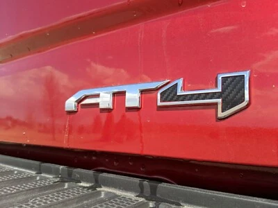 Sierra AT4 "4" insignia emblema incrustación calcomanías para GMC Sierra 2019 2020 2021 Foto 1 de 4
