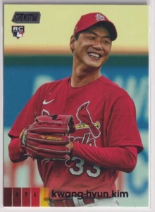 2020 Stadium Club Black Foil #93 Kwang-Hyun Kim RC - Picture 1 of 1