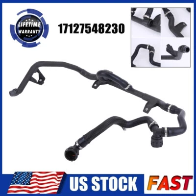 PARA BMW 335I, 135I, 335IS 2007 2008 2009-2013 MONTAJE MANGUERA AGUA 17127548230 EE. UU. Foto 1 de 4