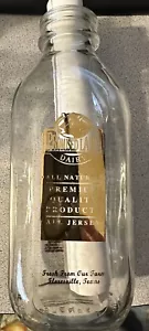 Vintage Promised Land Dairy 24 Karet Gold Label Quart Glass Bottle 1 of 270 #35 - Picture 1 of 4