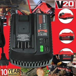 V20 20V Battery Fast Charger CMCB104 For Craftsman 20V Max Lithium ion Battery - Picture 1 of 13