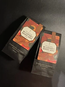 NEW STARBUCKS RESERVE KNOB CREEK BOURBON WHISKEY BARREL-AGED GUATEMALA, 2 Pack - Picture 1 of 5