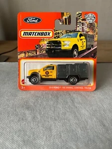 Matchbox 2010 Ford F-150 Animal Control Truck Yellow & Grey Colour New Sealed - Picture 1 of 2