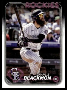 2024 Topps Series 2 #431 Charlie Blackmon Colorado Rockies - Picture 1 of 2