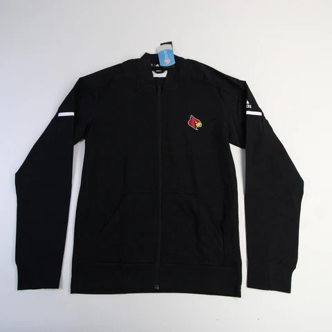 Louisville Cardinals adidas Jacket Men's Black New Cover