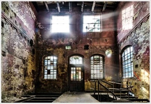 Schmiede Eisen Fenster deutsches Kaiserreich Kesselhaus 1900 lost places - Bild 1 von 6