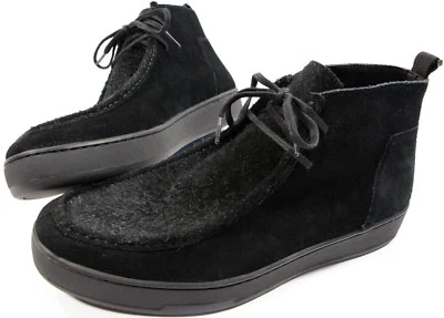 BOTAS CALVIN KLEIN Nero Gamuza - 12-NUEVAS - Zapatillas/zapatos wallabe Negros para Hombre - $150-ck Foto 1 de 2