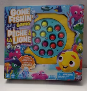 Gone Fishin Game - Attività tavola da pesca famiglia età 4+ BAMBINI Nuovissimo in scatola - Foto 1 di 6