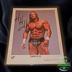 *WWF/WWE TRIPLE H SIGNED HANDSIGNIERT ORIGINAL 8X10 PHOTOFILE P-427*#HHH105 - Bild 1 von 1